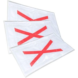 Non-woven Mask, Cross Mask, Cute Mask, Individually Packaged (3 Pieces)