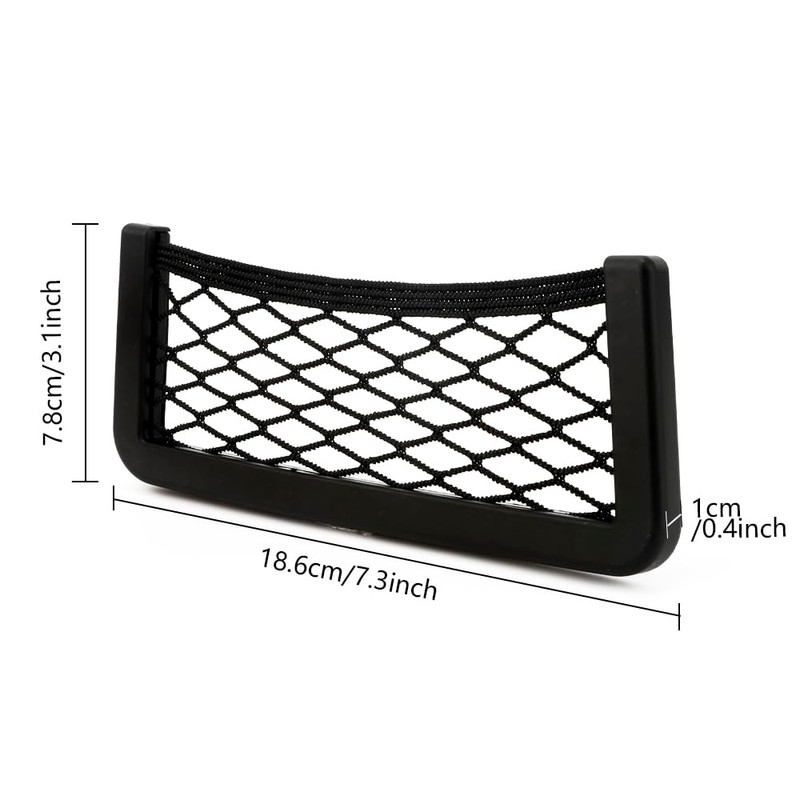 Small Cargo Net, Plastic Frame Automotive Cargo Net(3.1 x 7.3