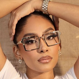 VOOGLAM Blue Light Glasses for Women Cute Computer Office with Trending Frame Glasses Multicolor Cairbre GJGM878216-05