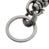 Artemis Classic ACK0054 Hook Carabiner Key Ring, Silver Accessories, Men's,
