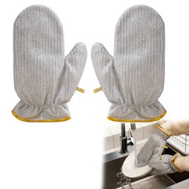 PYEUIFT 1 Pair Cleaning Gloves, Dust Gloves, Car Cleaning Gloves, Cleaning Gloves, Reusable Household Cleaning Gloves for Kitchen, Bathroom
