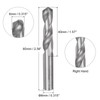 sourcing map Solid Carbide Drill Bit, 8mm (0.315") YG6X/C3 Micro-Grain