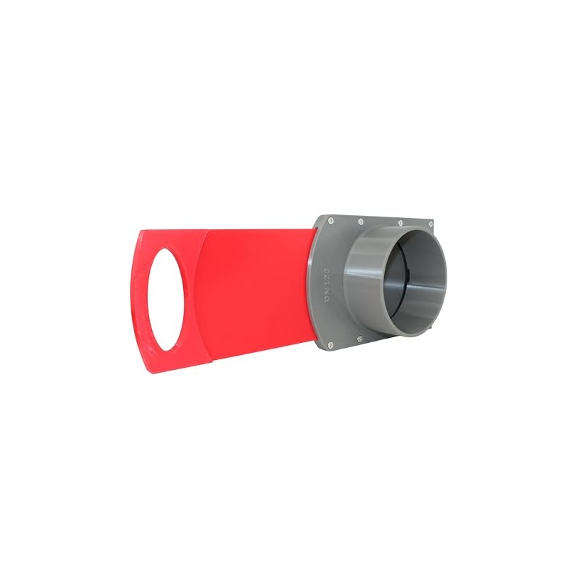 DRUCKKRAFT Blastgate DN120 mm | Air Gate Valve for Extraction