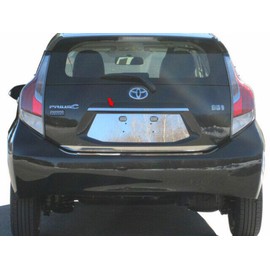 QAA LB12705 is a 1 Piece Stainless Steel License Bar, Above Plate Accent Trim That is Compatible to The Toyota Prius C 2012-2019