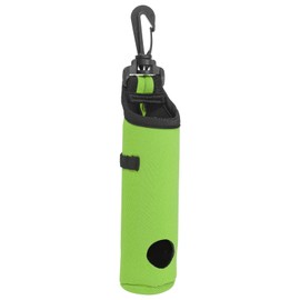 PATIKIL Golf Ball Carry Bag, Golf Tee Holder Pouch Portable Neoprene Golf Ball Holder with Clip for Men and Women Storage, Light Green