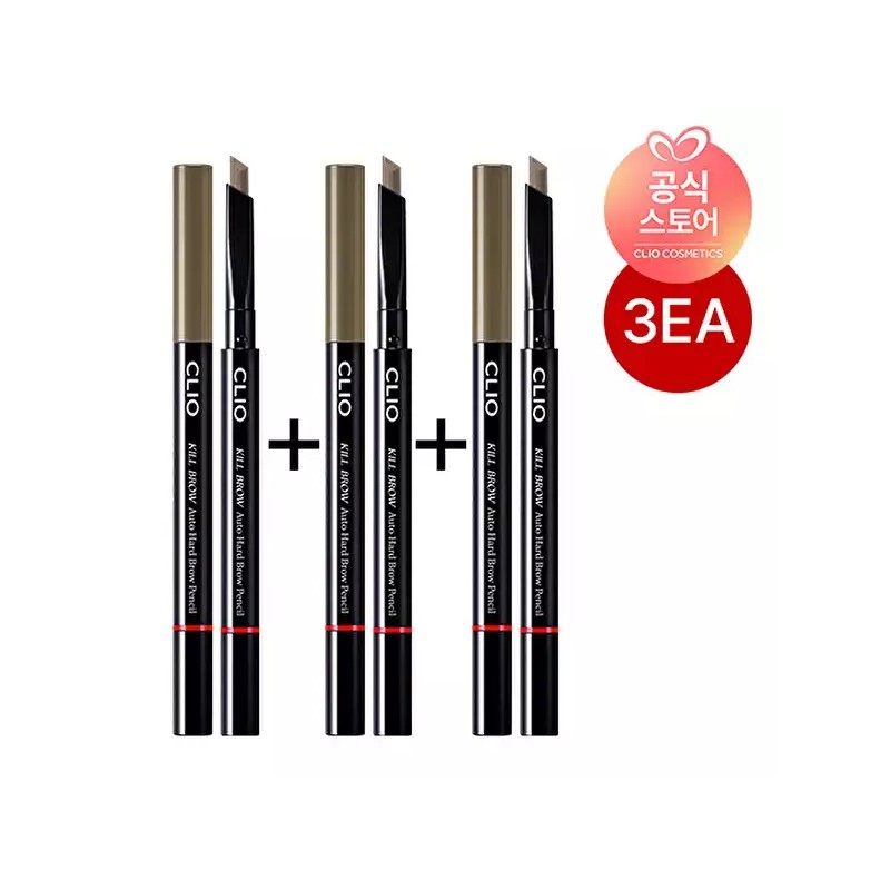 Clio [클리오]클리오 킬브로우오토하드브로우펜슬X3 [003 피넛브라운] [Clio] Clio Kill Brow Auto