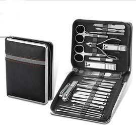 Manicure Set,Nail Clippers Set for Men,Manicure Professional Tools,Men’s Nail Grooming Travel Kit,Stainless Steel Manicure Set,Manicure & Pedicure Tools & Accessories,for Men Husband Friend Parents