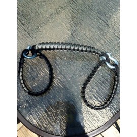 Unbranded Paracord Grab Handles For Jeep Wrangler 2 door 1990-2006 SILVER/BLACK