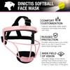 Dinictis Softball Face Mask, Lightweight, Comfortable, with Wide Field Vision,