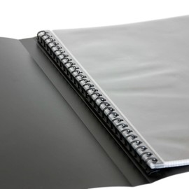 Florence 5"x7" Silver Multiring Binder/Album with 10 Archival Acid Free Sheet Protectors