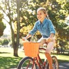 BESPORTBLE Kids Bike Basket Detachable Front Basket Plastic Bicycle Storage