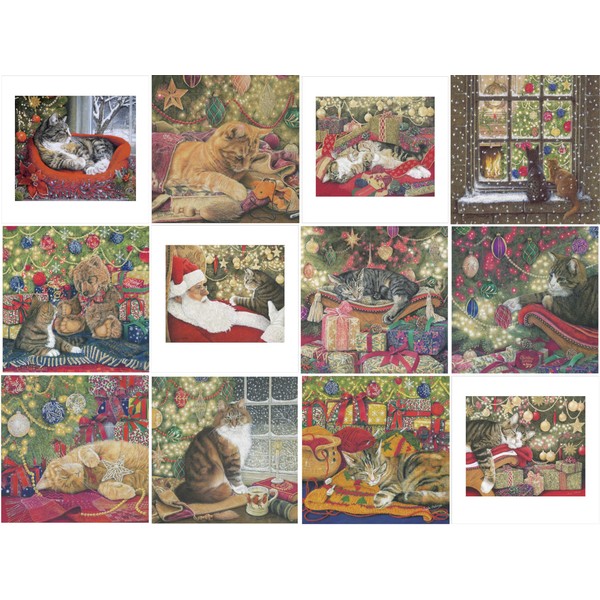 A Rare Breed Cat Christmas Cards - Pack of 12
