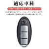 LETINGFAR Key Case for Nissan, Smart Key Case, Key Cover,