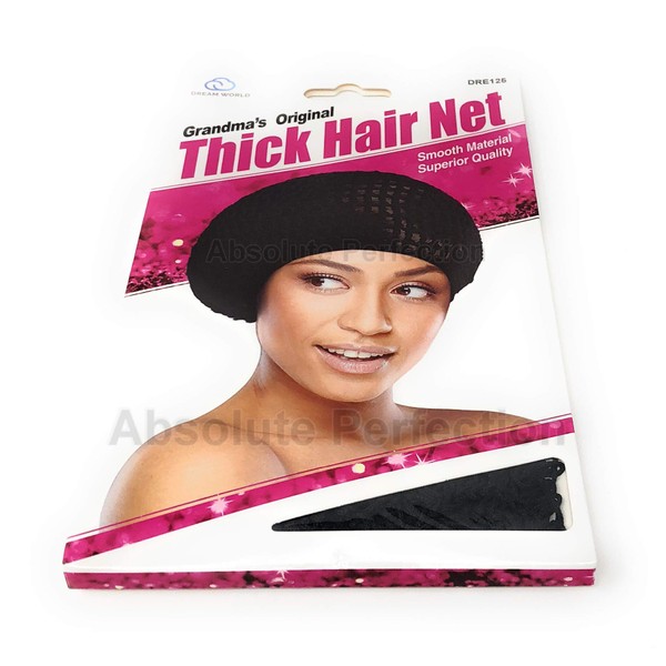 Dream Women-thick Hair Net Grandma (Pack of 2)