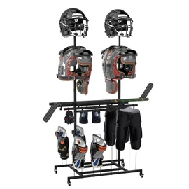 Hockey Drying Rack, Hockey Gear Drying Rack, Large Hockey Equipment Drying Rack, Organizer to Dry and Store Two Full Sets Sports Gear