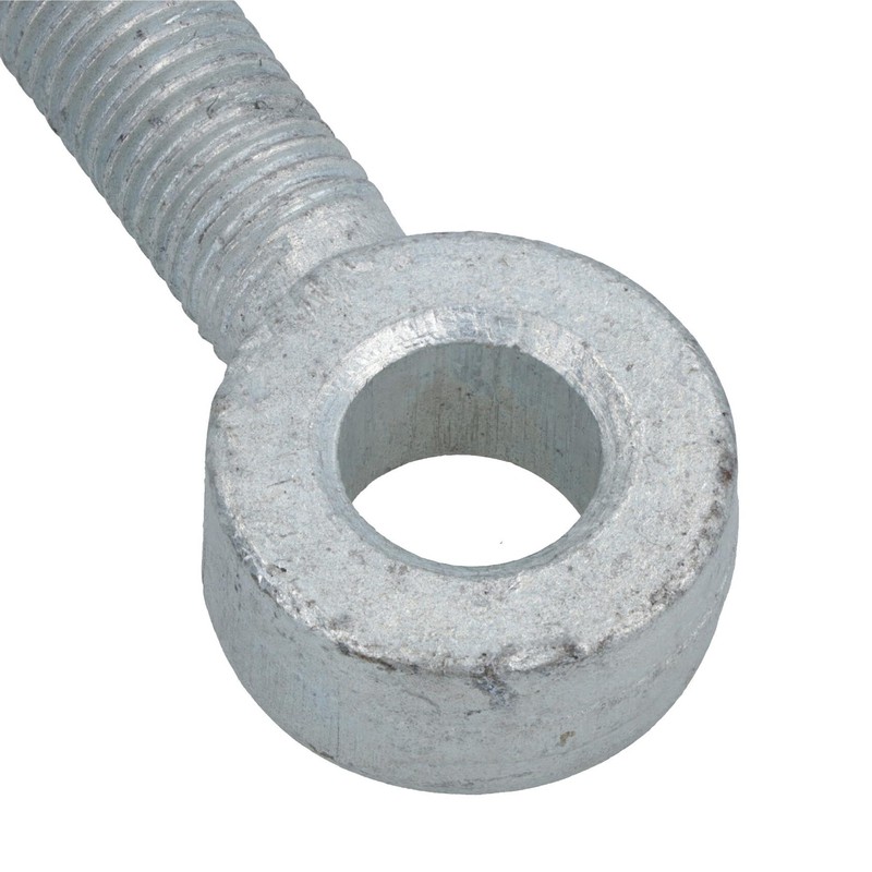 Swing Gate Long Eye Bolts Hinge + Nuts Adjustable Zinc