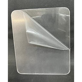 Replacement Plastic Lens for Canvas Sandblasting Hoods Compatible with USA 5" x 6" X .040 Compatible with USA