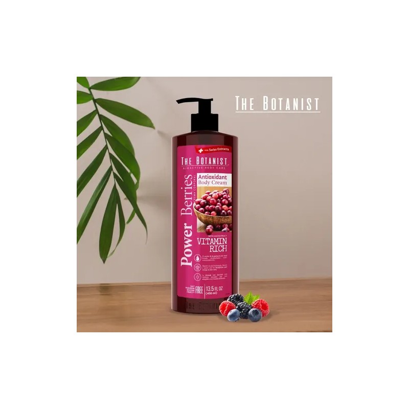 Crema Corporal The Botanist Power Berries 400ml