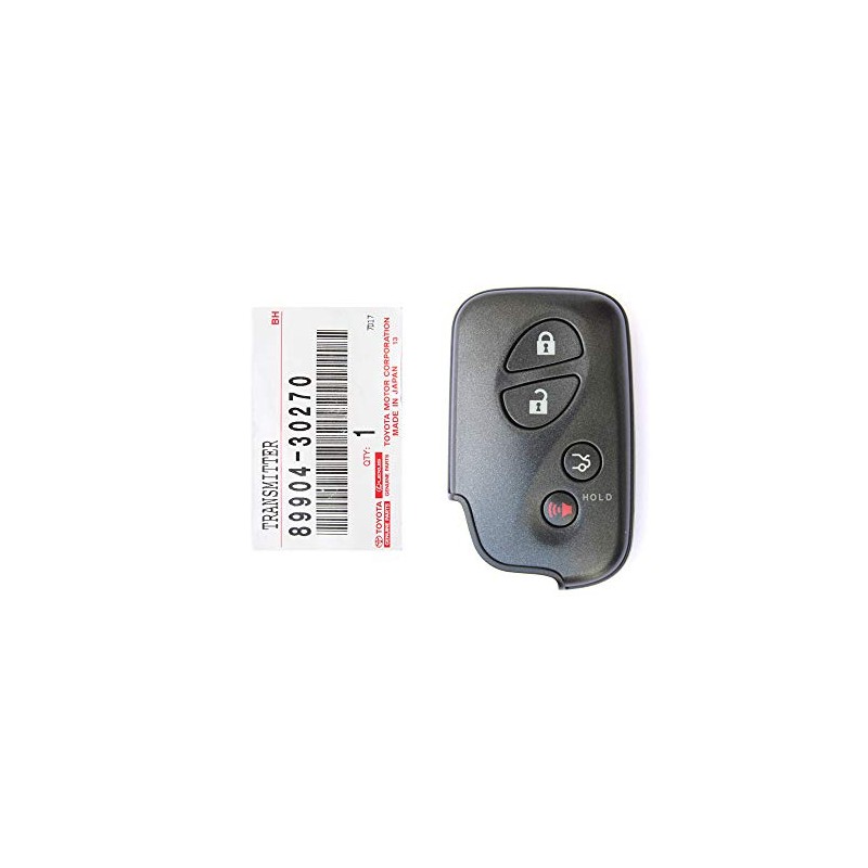 Lexus 89904-30270, Remote Control Transmitter for Keyless Entry and Alarm