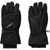CMP - Guanti da sci in twill per bambini, Nero,