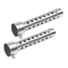I'm so happy Inner Silencer Inner Baffle General Purpose Silencer Motorcycle Muffler, 2 Pieces (Long, 1.4 inches (35 mm)