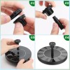 AISITIN 1.5W Solar Powered Water Pump –6 Nozzles for Bird