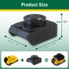 T TOVIA Battery Convert Adapter for Dewalt 20V LXT Li-Lon