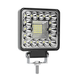 HooMoo LED Work Light, 12V/24V Compatible, 41 Row LED Work Light, LED Work Light, For Cars, Light Tigers, Trucks, Heavy Equipment, Marine Cargo Light, LED Searchlight, Fish-collecting Light, LED