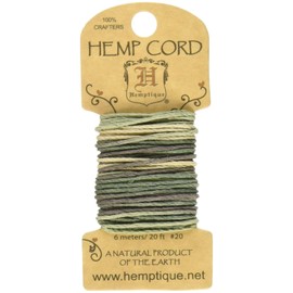 Hemptique VHMC20-CAM Hanfschnur, 9 kg, Camouflage, 6 m