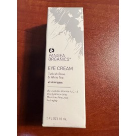 PANGEA ORGANICS Eye Cream Turkish Rose & White Tea .5 fl oz / 15 mL NIB