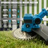 4-in-1 Cordless Electric Weed Wacker, 2 Pack 21V 3.0Ah Batteries