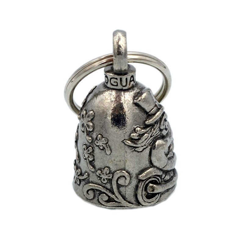 Guardian Bell USA AMGB-199 Leprechaun Amulet Biker Keychain Traffic Safety