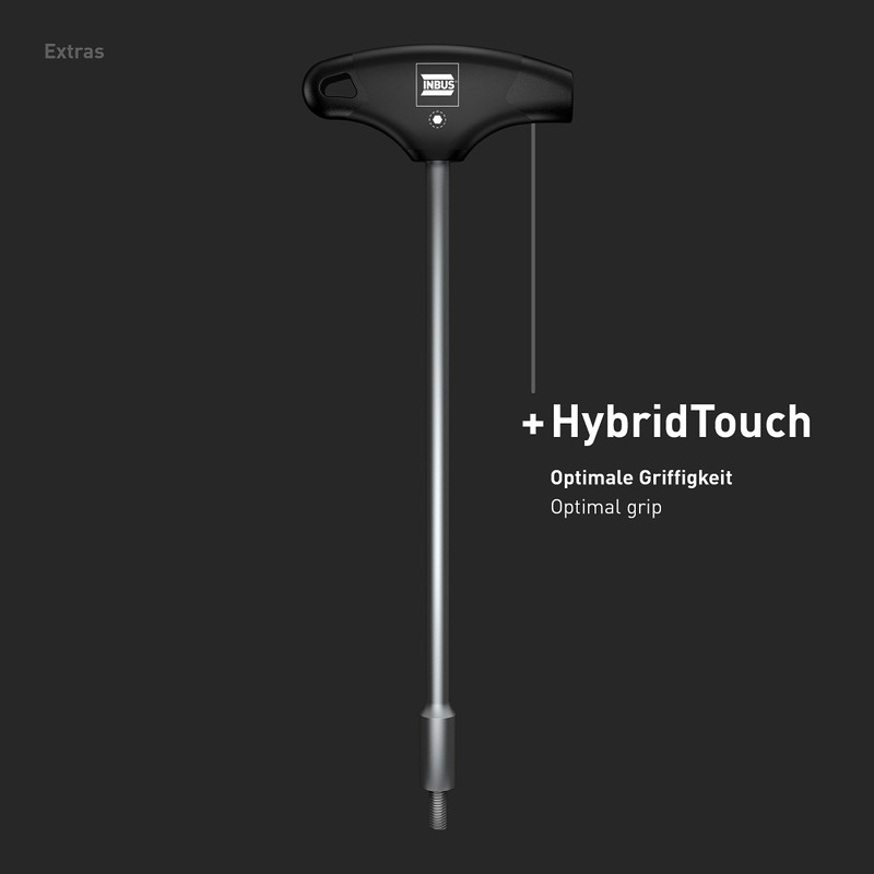 INBUS® 73400 T-Handle Hexagon Socket Wrench Set 5-Piece 6-13 mm