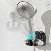 Integrated Suction Cup Shower Rack - Adjustable Wall Mounting Shower