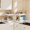 APRTAT 2 Pack Under Sink Organizer, Bamboo Wooden 2-Tier Pull-Out