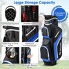 ULTIMATE 14-Way Golf Stand Bag, Portable Golf Bag w/ 6