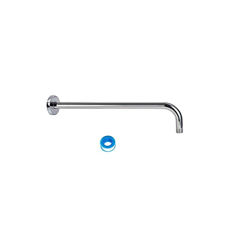 NearMoon Shower Arm, Extra Extension Arm with Flange, Stainless Steel