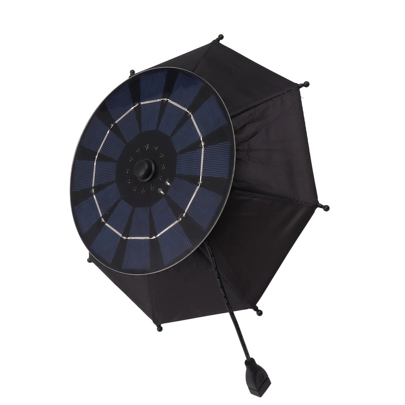 10W Solar Panel Phone Umbrella Rain Protection Phone Stand Charging