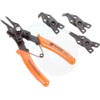 4pc Internal External Circlip C-Clip ORing Snap Ring Pliers Remover