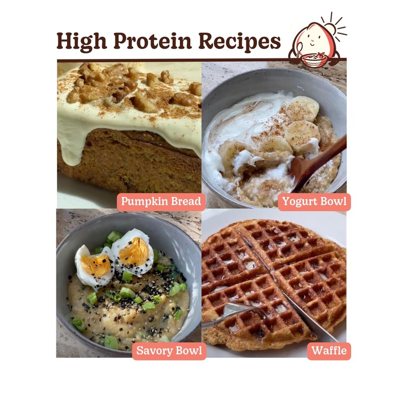 High Protein Hot Cereal Made with Chickpeas (Variety 4 Pack)