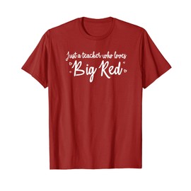 AS tees Just a Teacher Girl who loves Big Red soda T-Shirt