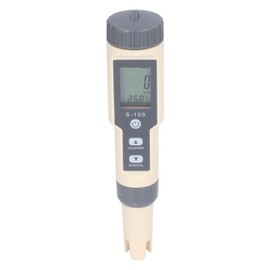 Water Quality Meter Pen Type Salinity EC TDS Temperature 4 in 1 Tester with Backlight S‑100