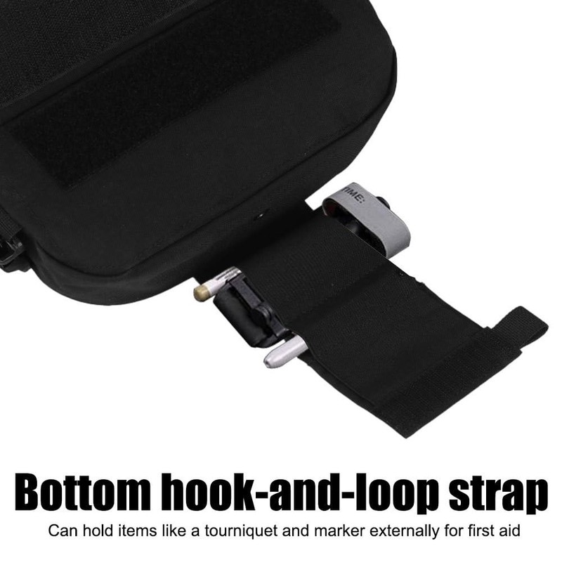 Tactical Drop Dangler Pouch,Magic Strap Sub Abdominal Carrying Kit Bag