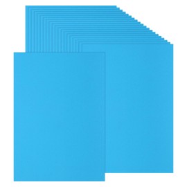 PATIKIL 50 Sheets Colored Cardstock Paper, A4 Size 230GSM Thick Card Stock Printed Colored Paper for DIY Crafts Scrapbooking Card Making Party Decors, Lake Blue