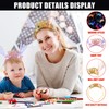 Shinybox 2024 New Year Headband with LED, Pack of 6