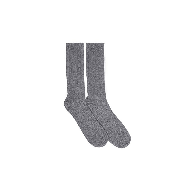 Lona Scott Calcetines de cachemira para hombre, fabricados en Escocia,