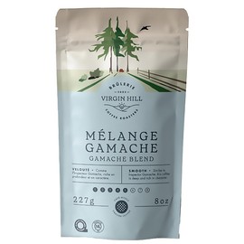 Virgin Hill Coffee - Gamache Blend - Smooth Intensity & Medium Roast - Half Pound of High-Grade Ground Coffee - 8oz / 227 grams