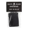 Skateboard Hardware Soft Riser Pads 3 mm Black Longboard Shock