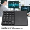Wireless Numeric Keypad Professional 22 Keys Dual Modes Bluetooth 4.2