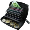 Universal Leder Kreditkartenetui und Geldbörse / Geldbeutel / Portemonnaie /